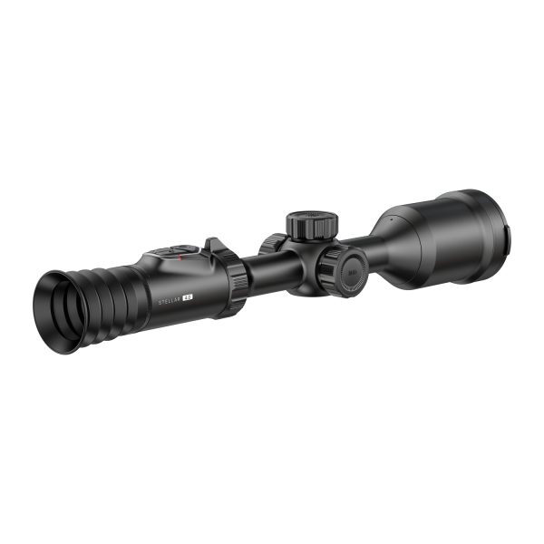 Hikmicro Stellar SX75L 4.0 thermal scope, rear eyepiece view