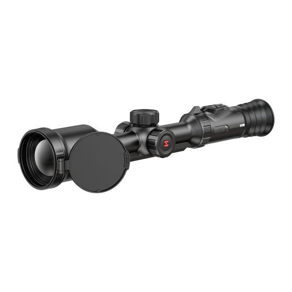 Hikmicro Stellar SX75LR 4.0 thermal scope, front three-quarter view