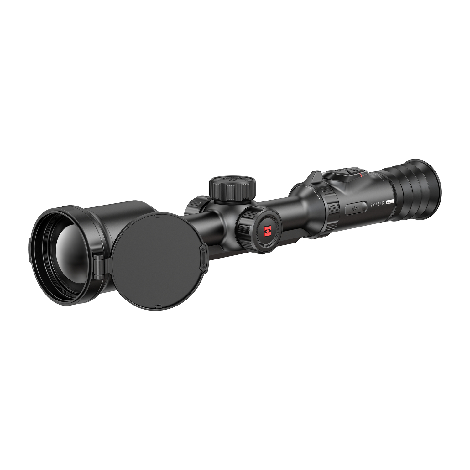 Hikmicro Stellar SX75LR 4.0 thermal scope, front three-quarter view