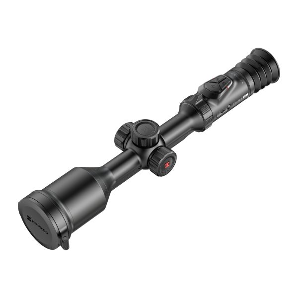 Hikmicro Stellar SX75LR 4.0 thermal scope, angled front view