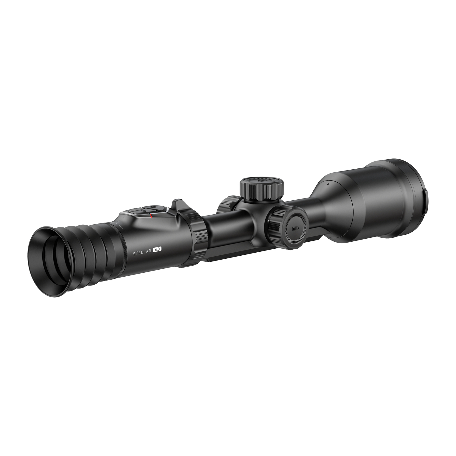 Hikmicro Stellar SX75LR 4.0 thermal scope, rear eyepiece view